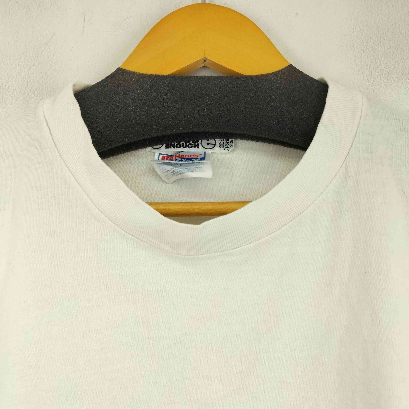 グッドイナフ GOODENOUGH 90s 初期 HANESボディ CLASSIC プリントT 