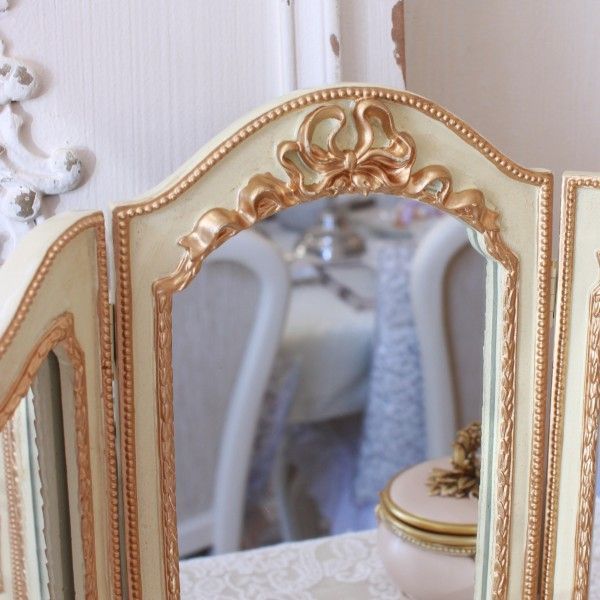 卓上ミラー ロココ調