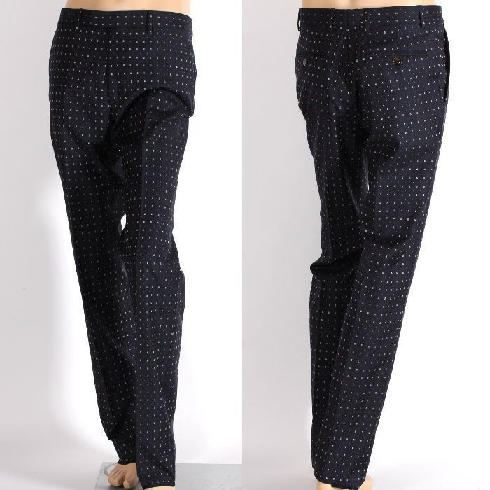 グッチ ストレートフィット G ドット ウール シングルブレスト スーツ