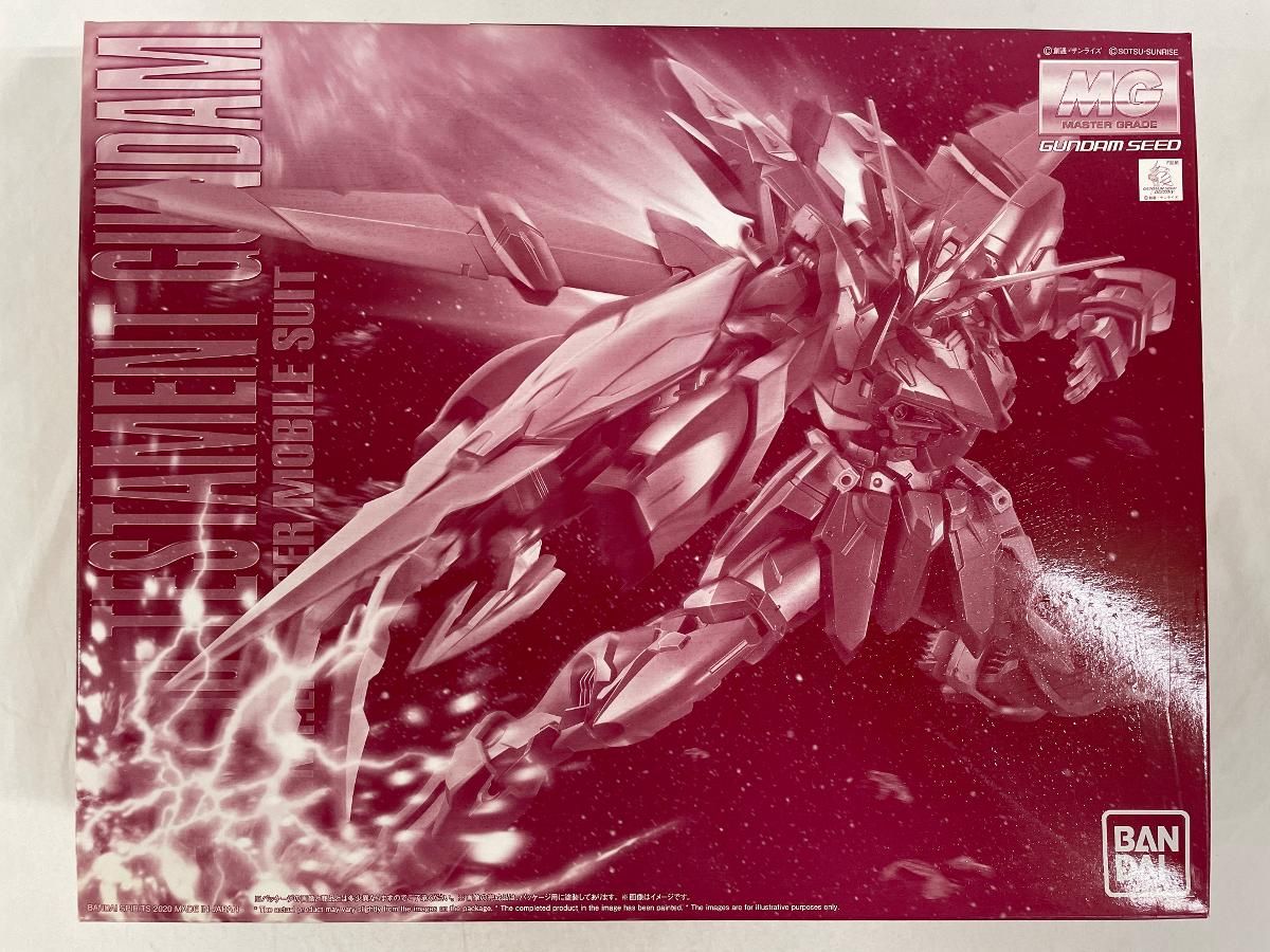 未開封】1/100 MG ZGMF-X12A/RGX-00 テスタメントガンダム 「機動戦士