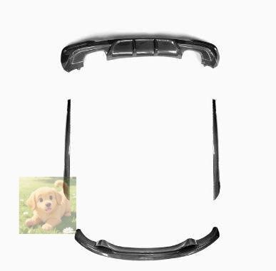 BMW 3 series GT F34 2013-2020年用 リアカーボン リア リップスポイラー 自動車部品 カスタム パーツ 炭素繊維