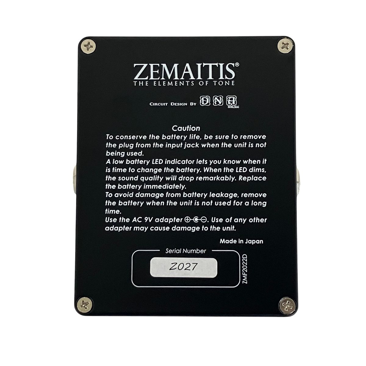 ZEMAITIS ZMF2022D エフェクター ゼマイティス 音響機器 中古