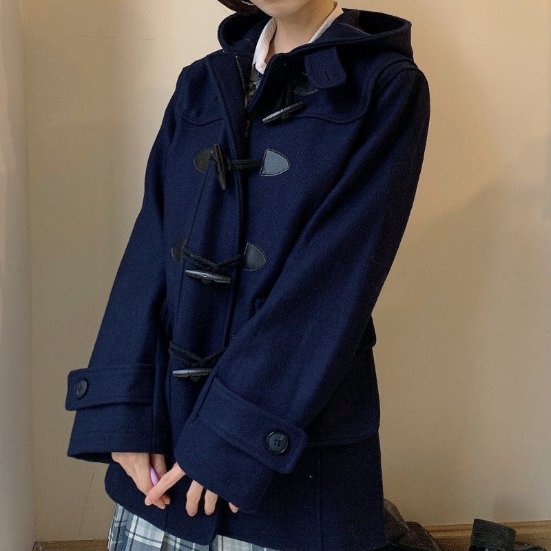 フード付き 暖かい