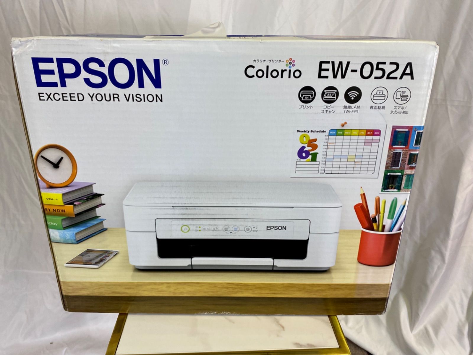 新品未開封】EPSON EW-052A プリンター① - DHDA MARKET SHOP - メルカリ