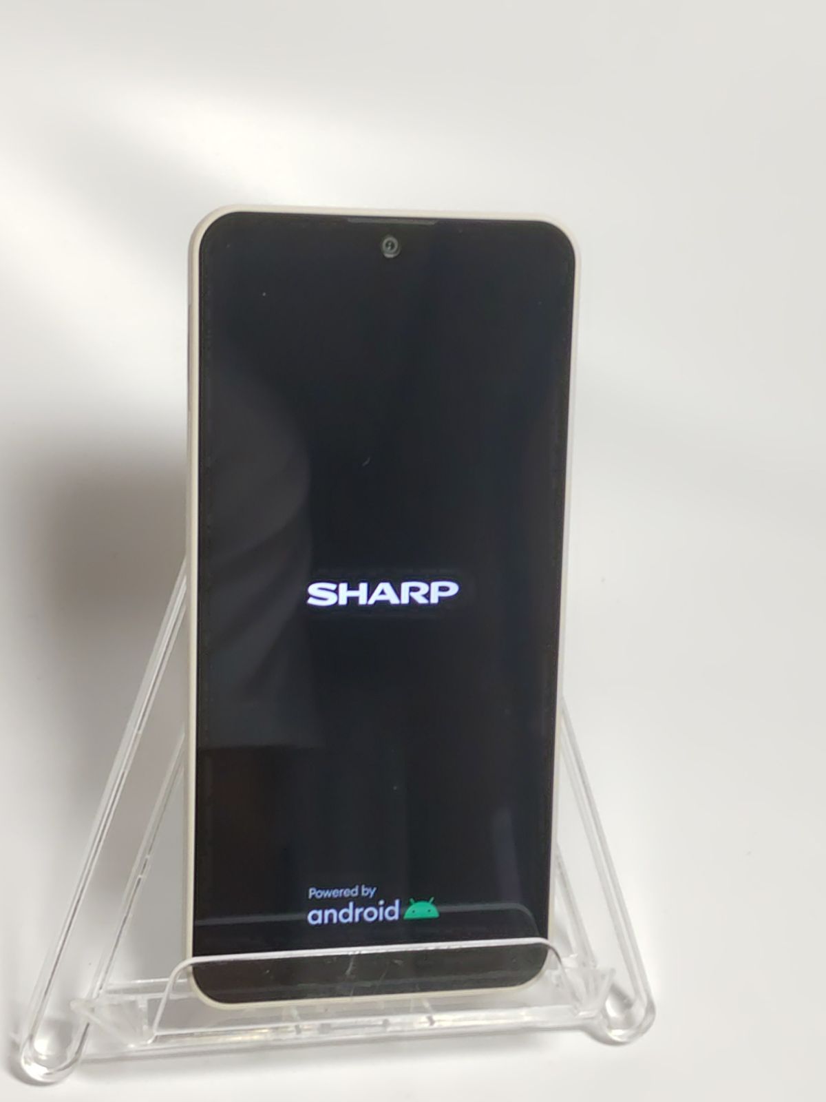 SHARP AQUOS wish アイボリー SIMフリースマホ eSIM 5G対応　シャープ　アクオス　ウィッシュ　4GB/64GB　未使用品 -  メルカリShops