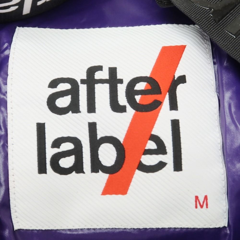 中古】アフターラベル afterlabel ナイロン フーデッド ダウン
