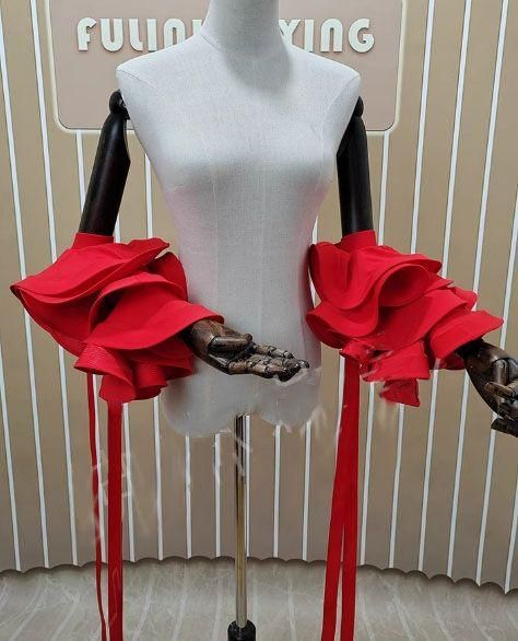 フリルフロート 立体型 社交ダンス モダンダンス オーダーメイド 25年