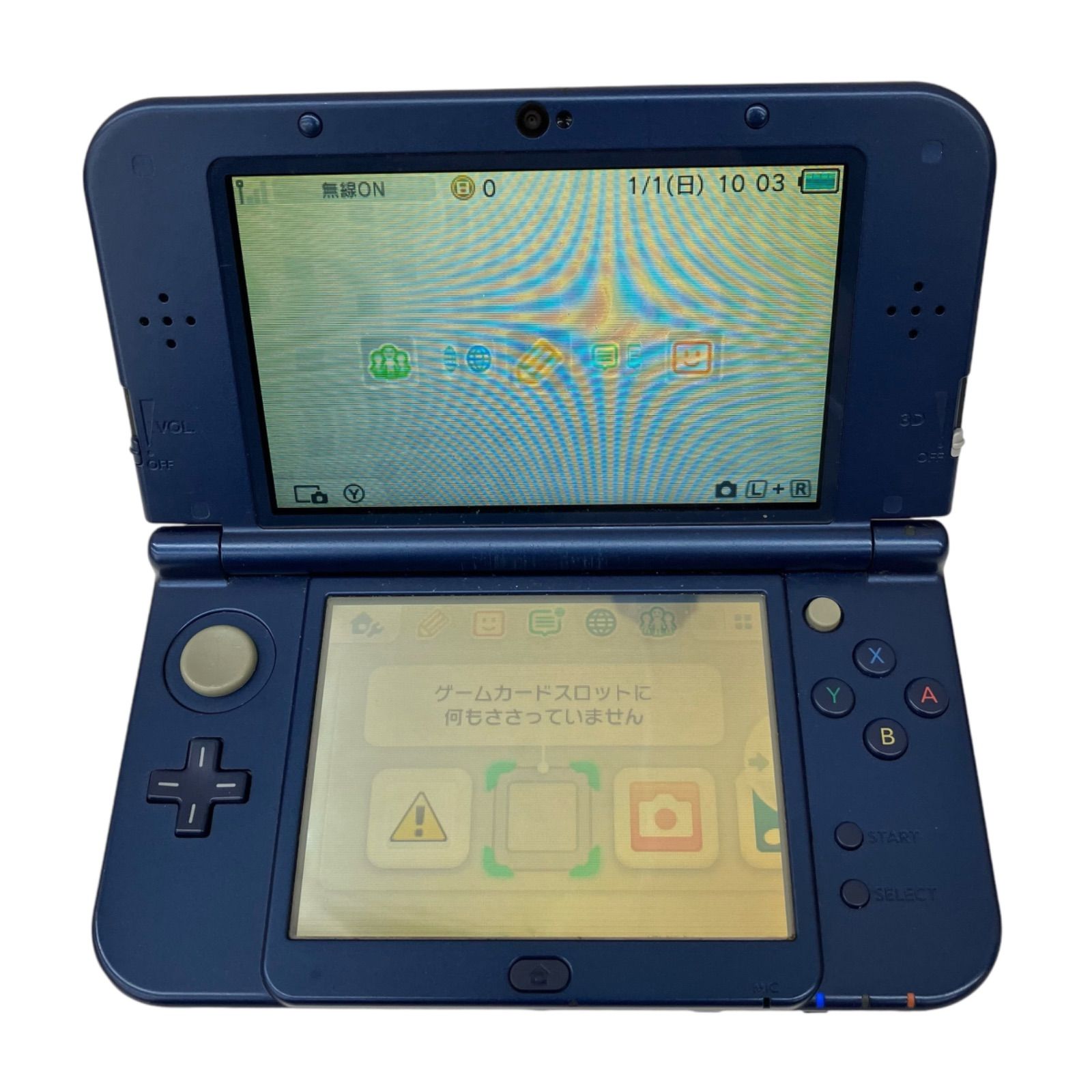 現状品★New Nintendo 3DS LL ブルー