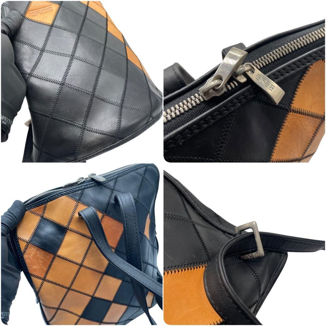 BREE(ブリー) リュックサック - 黒 レザー Breeのレザーのリュック