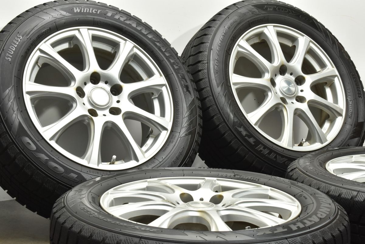 205/60R16 2022年製　バリ溝 バリ溝 スタッドレス】ノア ヴォクシー 等に DUFACT 16in 6.5J +