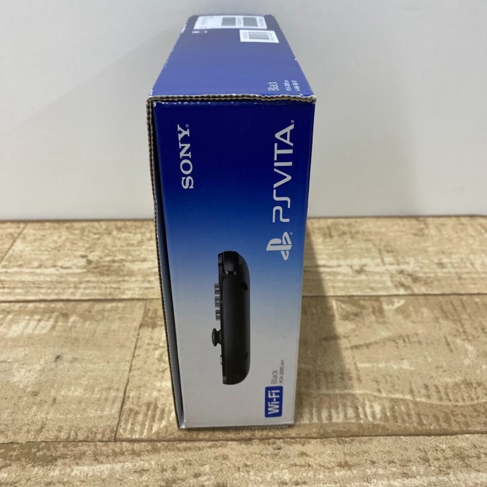 08w13409 ゲームハード プレイステーション ヴィータ 本体 箱あり PlayStation VITA PCH-2000 ブラック Ｂｌａｃｋ 黒色 品