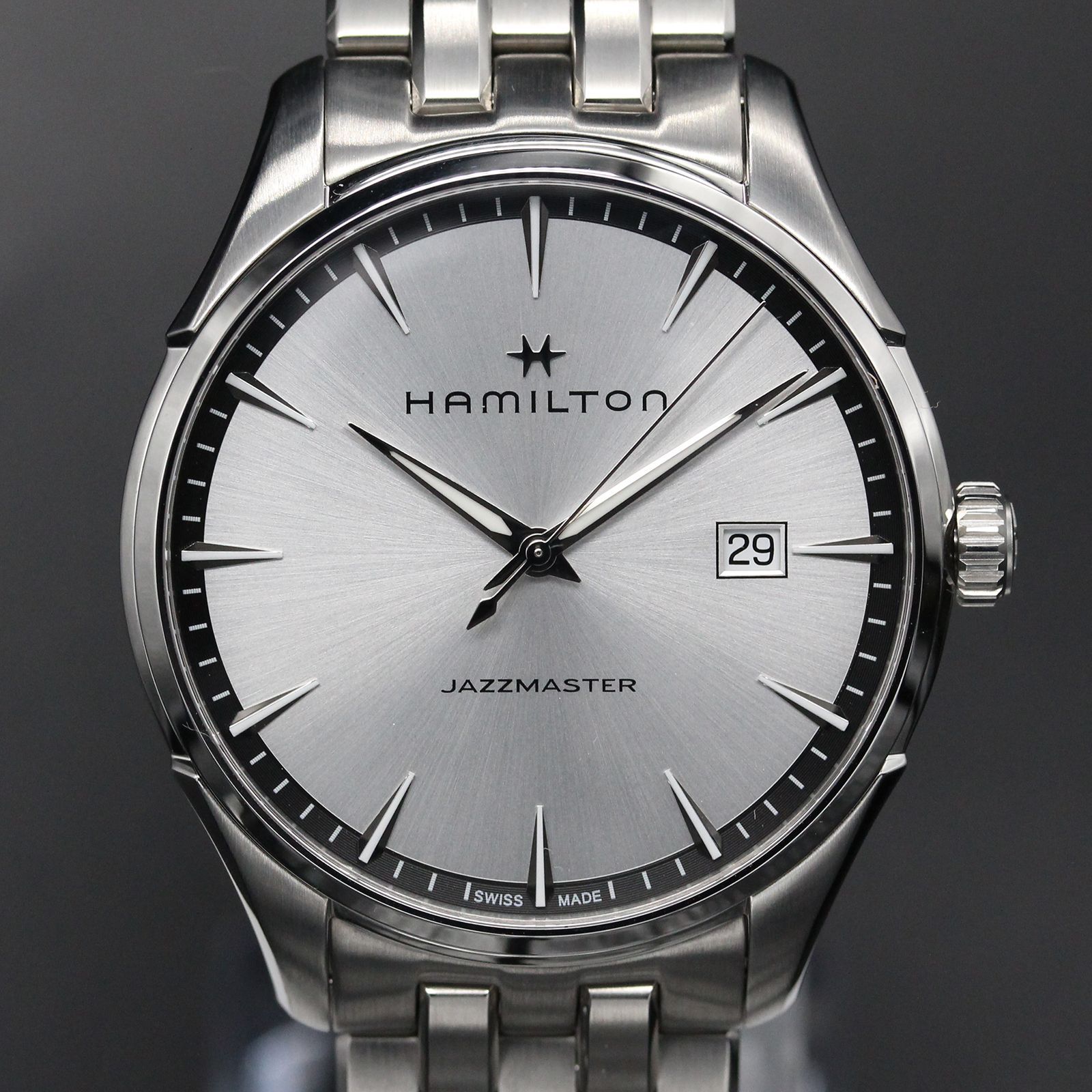極美品】ハミルトン ジャズマスター H324510 腕時計 クォーツ