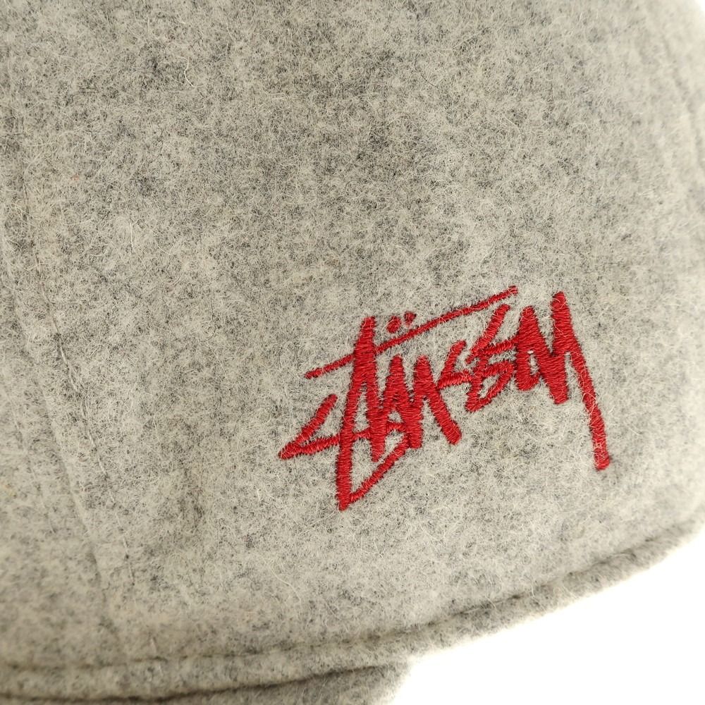 中古】ステューシー STUSSY EBBETS FIELD FLANNELS 6パネル キャップ