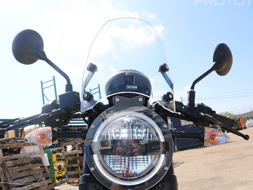 TR ウインドシールド ハスクバーナ Vitpilen 401 受注製造 ヴィット 