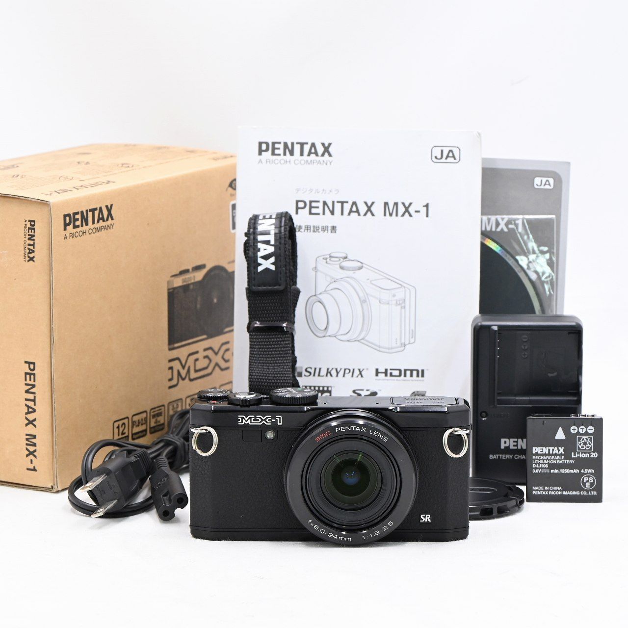 PENTAX ペンタックス MX-1 クラシックブラック コンパクトデジタル 