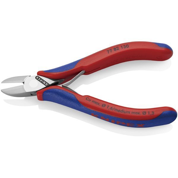 KNIPEX クニペックス エレクトロニクスニッパー コンフォート 全長130mm 7782-130