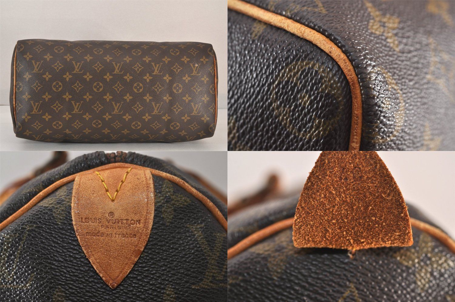 LOUIS VUITTON ルイヴィトン モノグラム スピーディ 40 ハンド