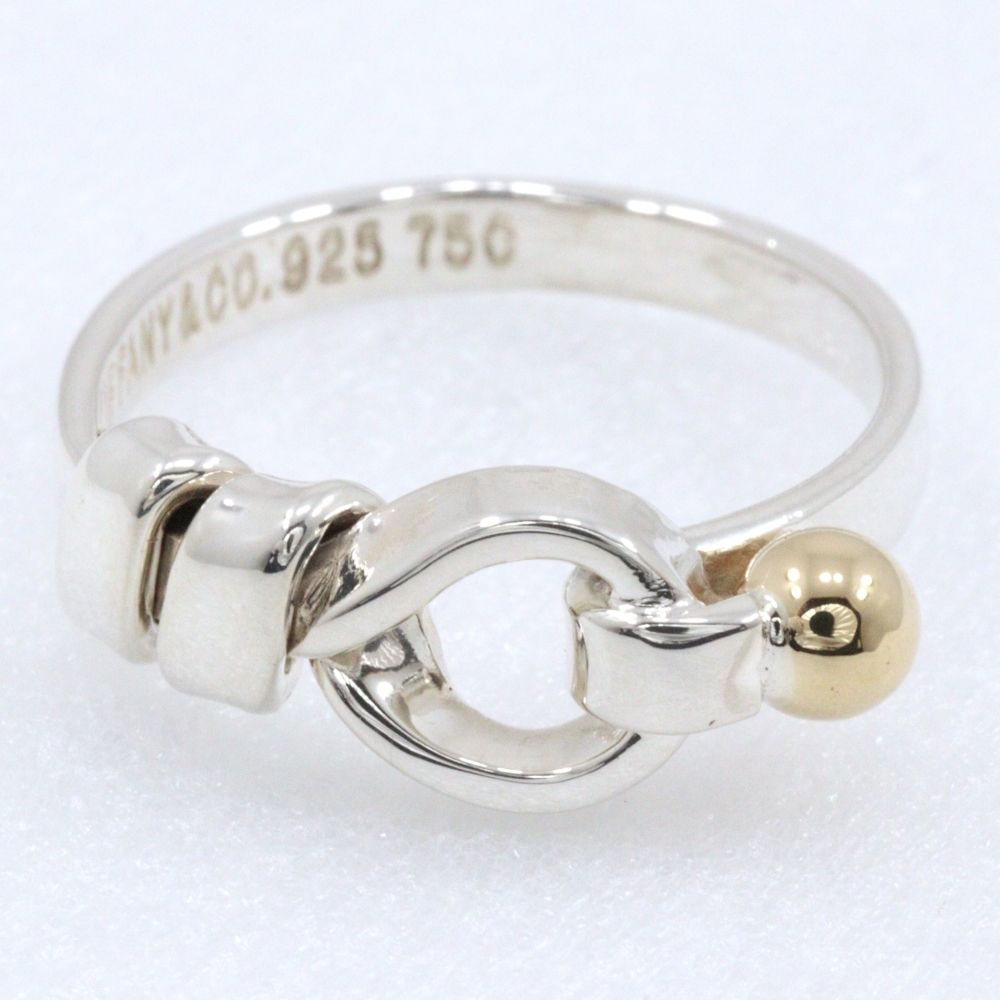 TIFFANY&Co.】ティファニー フック＆アイ シルバー925×K18