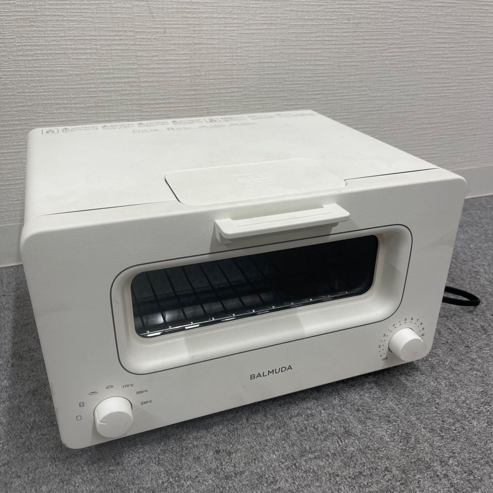 NPA】2020年製 BALMUDA バルミューダ スチームトースター K01E-WS 