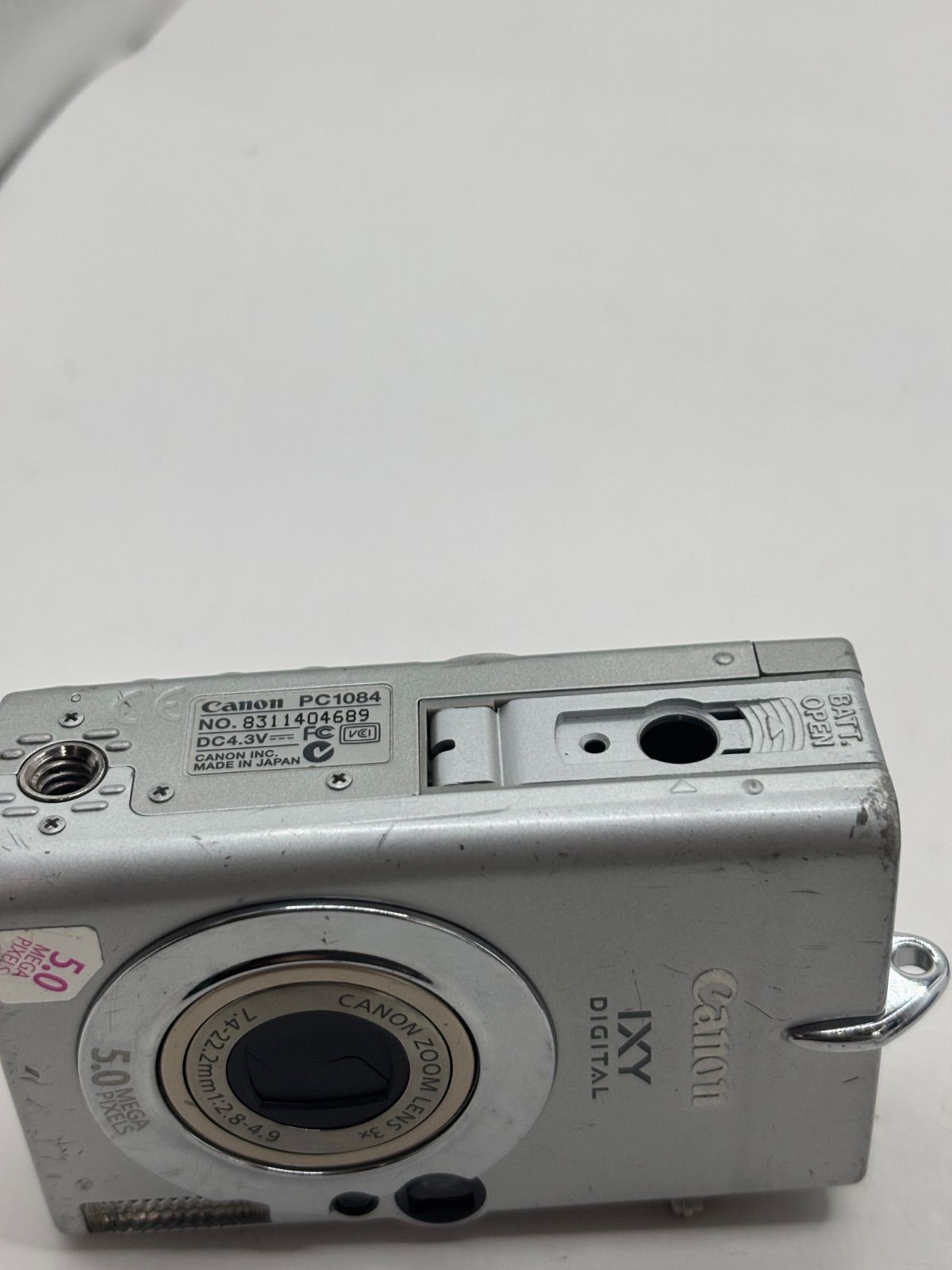 Canon IXY DIGITAL 500 PC1084 シルバー キャノン カメラ