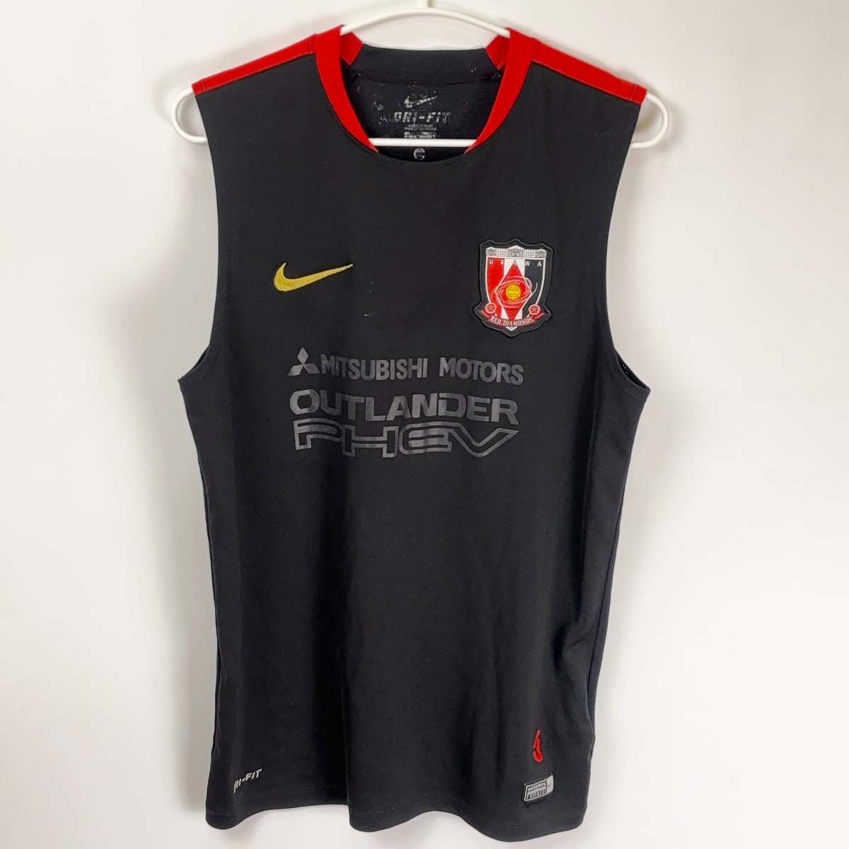 ナイキ 浦和レッズ ジャージ ノースリーブ 5 選手 支給品 実使用 M NIKE