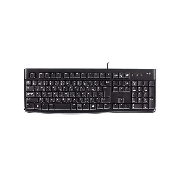 ロジクールK120 USB Windowsキーボード 【中古】 ロジクール 有線