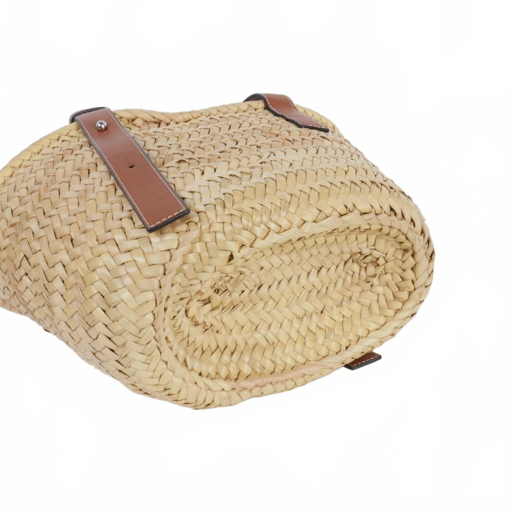 ロエベ LOEWE バスケットバッグ スモール かごバッグ ナチュラル