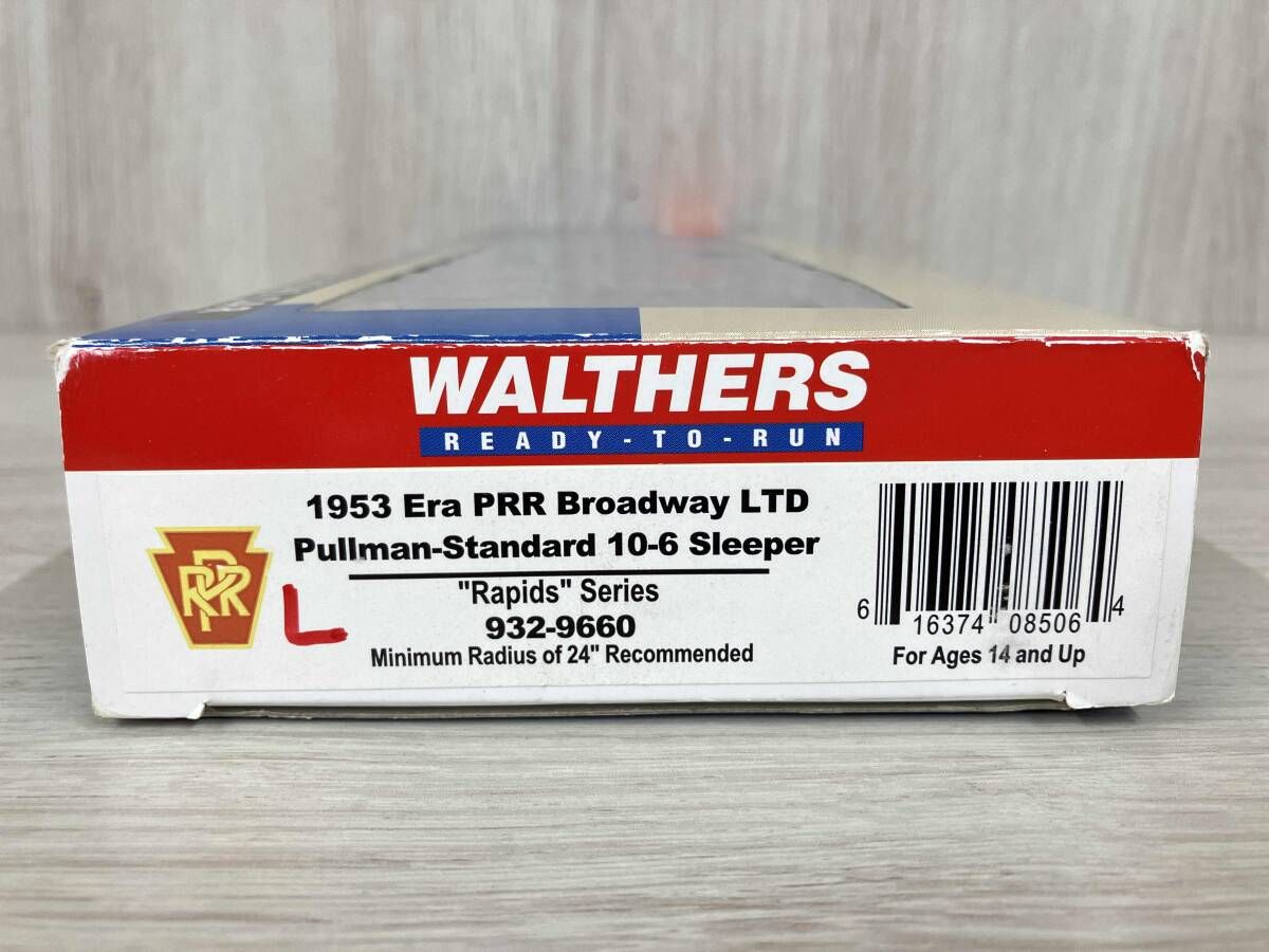 932 9660 1953 ペンシルバニア鉄道 Pullman Standard 10 6 Sleeper HOゲージ