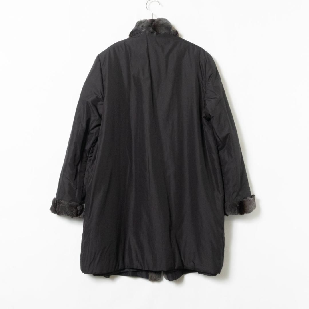 BALMAIN バルマン シルク100％ 2WAY リバーシブル ロングコート - メルカリ