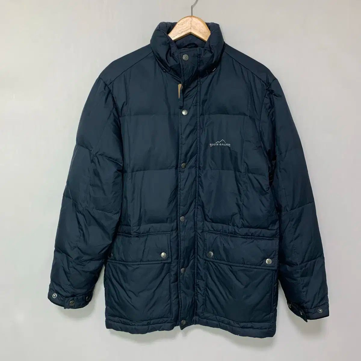 エディバウアー　Gold Bauer ダウンジャケット L ネイビー EDDIE BAUER(エディー・バウアー) ネイビー ダウン ダウンジャケット
