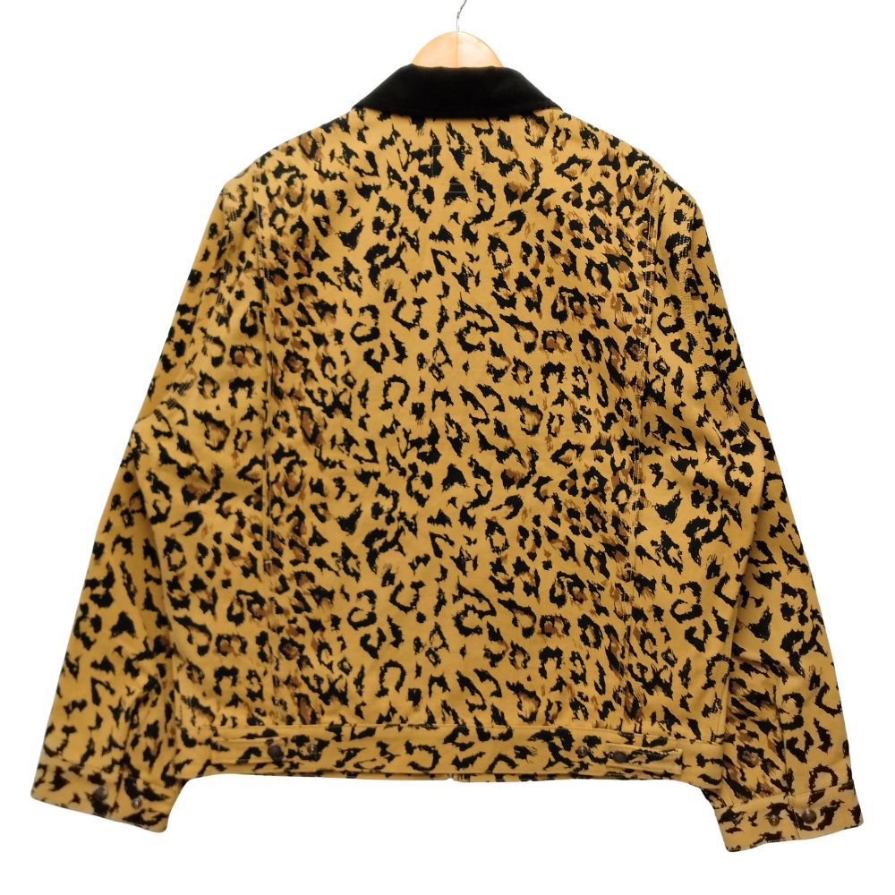 【美品】ワコマリア　ディッキーズ　レオパードワークジャケット　25SS DICKIES / LEOPARD WORK JACKET【BEIGE】｜WACKO MARIA｜MELTING