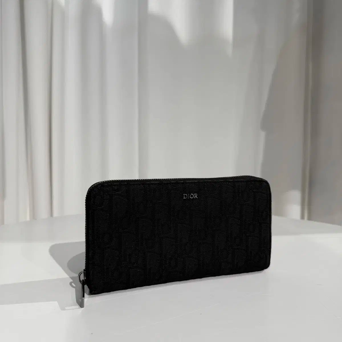 【✨あい✨】 ディオール オブリーク ラウンドファスナー 長財布 ブラック LADY ファッション 正規品 Dior(ディオール) オブリーク