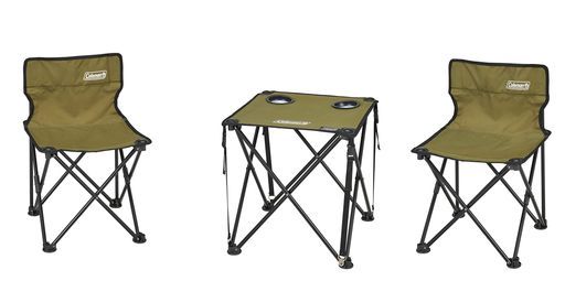 廃番 コールマン ピクニックテーブルセット 折り畳み チェア 廃番