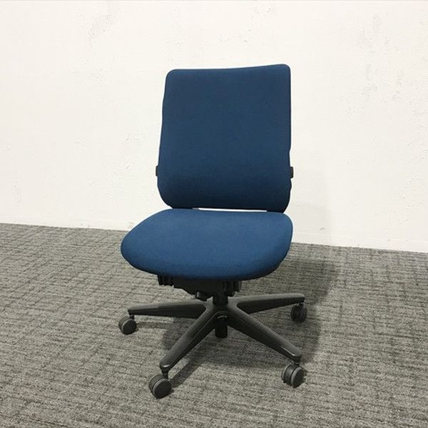 ミトラチェア オフィスチェア スタンダードバック コクヨ ブルー