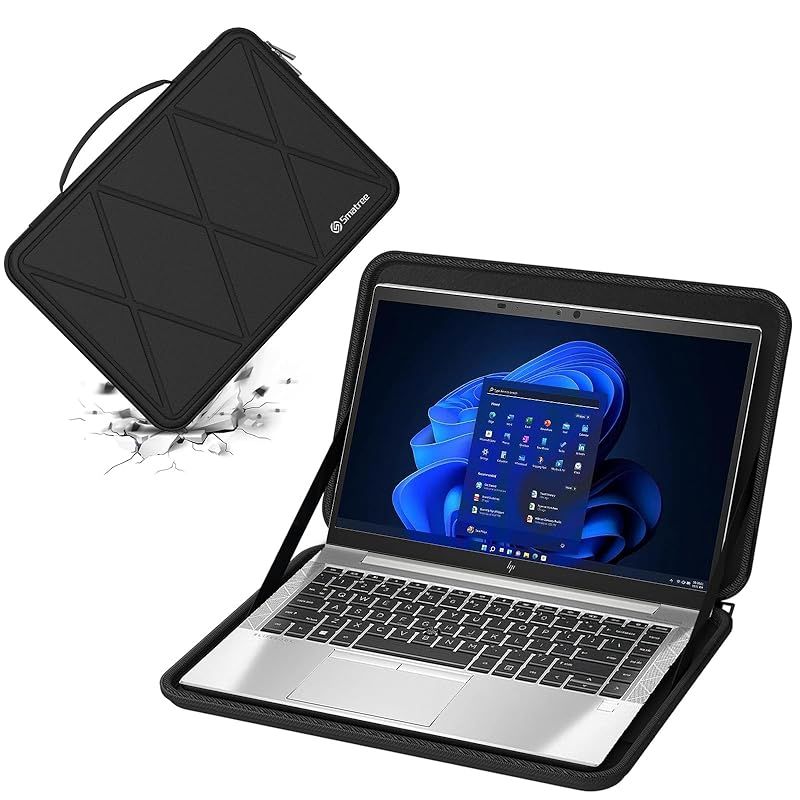 Smatree ハードEVA保護スリーブケース 14インチ HP EliteBook 840 G8ノートパソコン、14 インチ HP Elite mt645 G7 Mobile Thin Clientノートパソコンに適用 耐衝撃 防水 ノートブックバッグ(