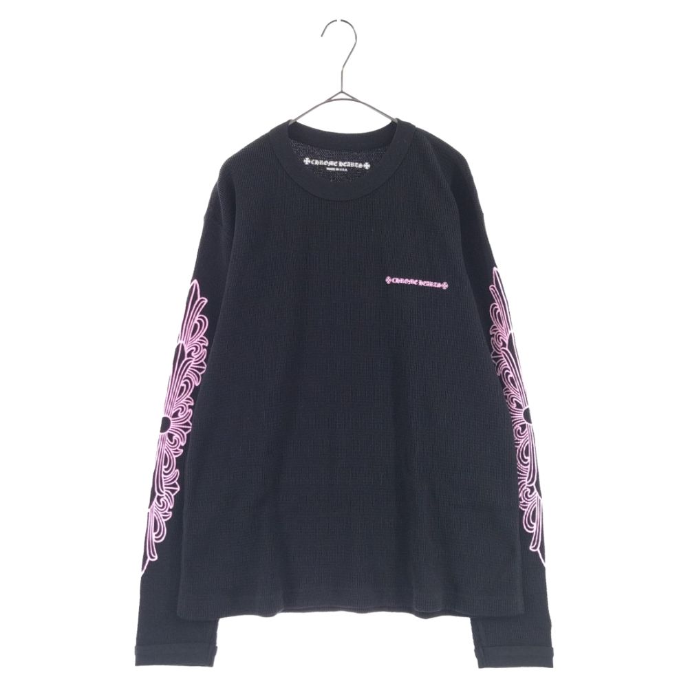 クロムハーツ × マッティボーイ 99アイズ 長袖Tシャツ ロンT サイズ:SMALL ブラック コットン CHROME HEARTS × MATTY BOY 【中古】 Chrome Hearts - クロムハーツ × MATTY BOY マッティボーイ 99
