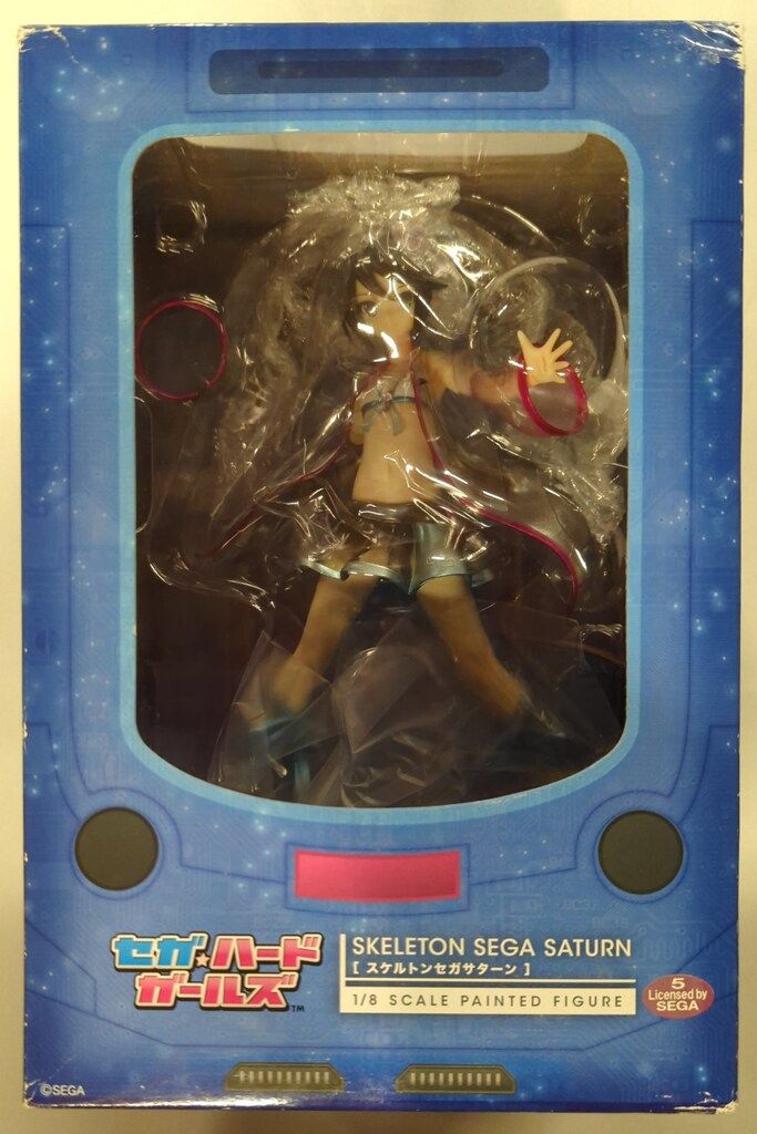 FREEing セガ・ハード・ガールズ スケルトンセガサターン PVC