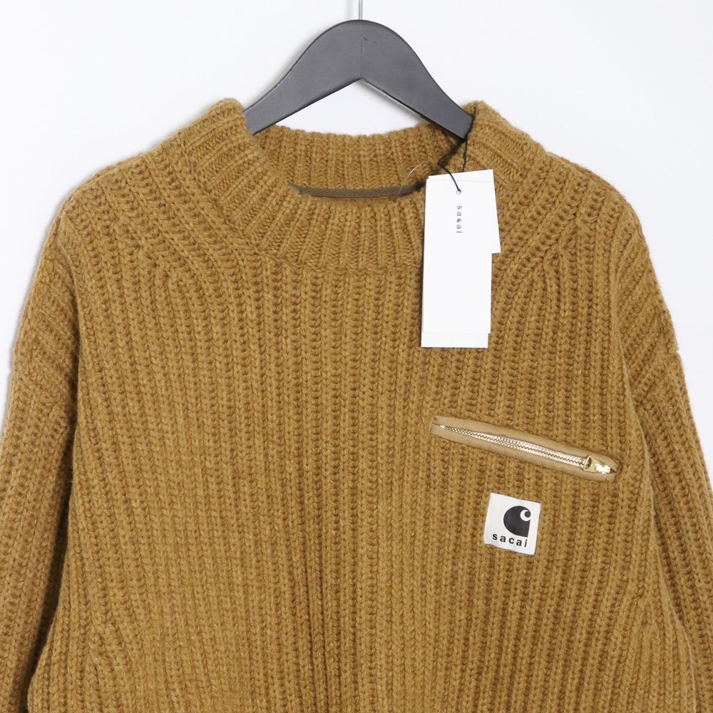 未使用 SACAI × CARHARTT WIP Knit Pullover Detroit サイズ4 - メルカリ