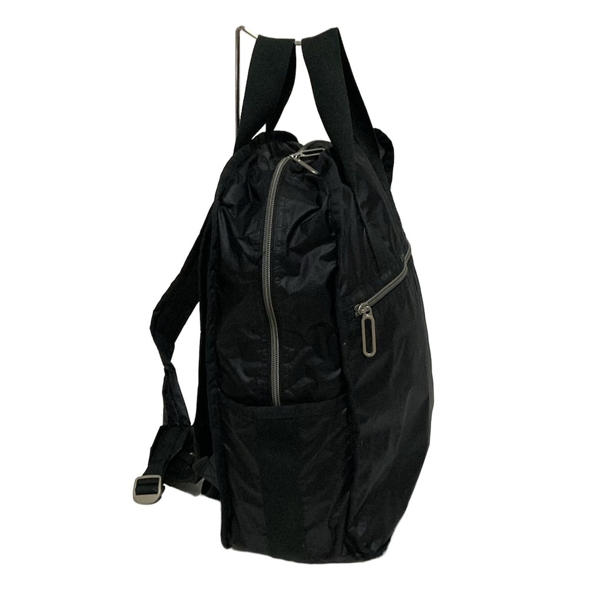 LESPORTSAC(レスポートサック) リュックサック - 黒 2way - メルカリ