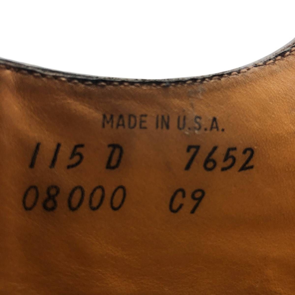 コールハーン ストレートチップシューズ