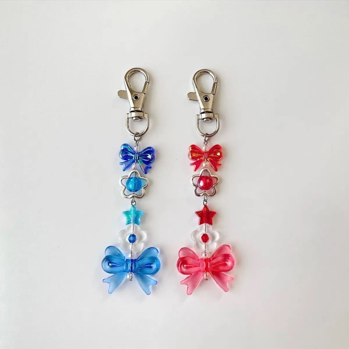 ビーズキーホルダー オーダー 名入れ うさぎ くま ビーズ　コレクトブック m70577390594_1.jpg?1722656362