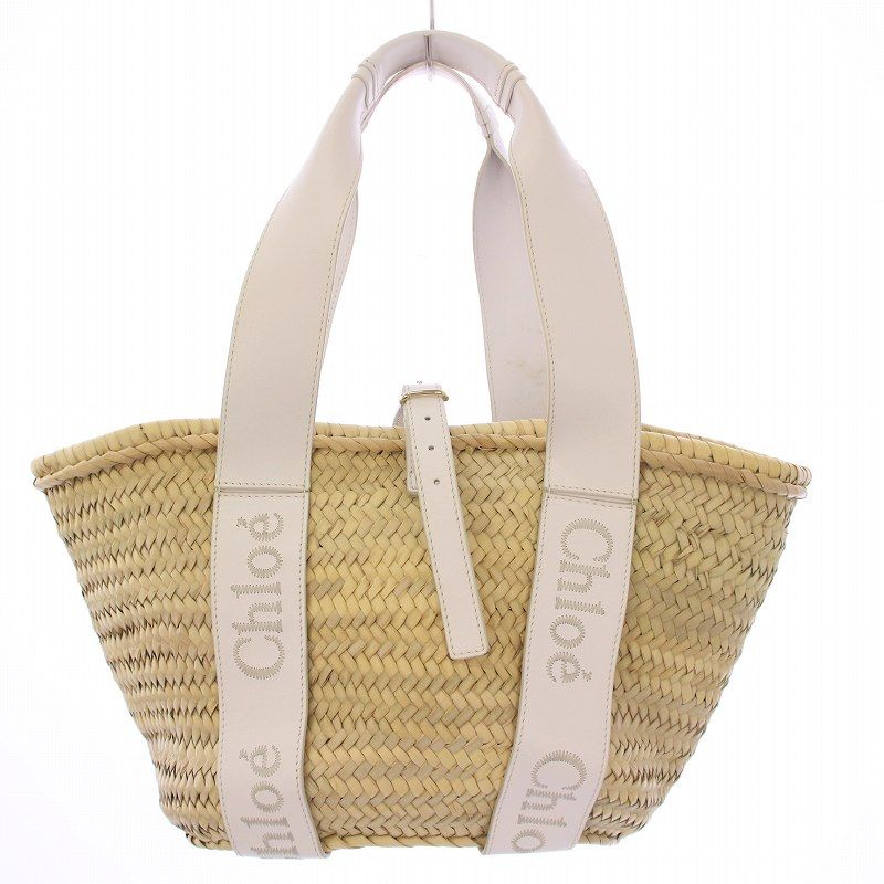 クロエ CHLOE SENSE small basket スモールバスケット かごバッグ カゴ