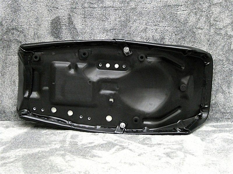 Z400FX 純正TYPE黒 カスタムシート あんこ抜き E1 ローダウンシートZ400J段シートZ550FX Z500FXへっぽこ社長 外装 タックロールシート BRIGHTFACE_UK