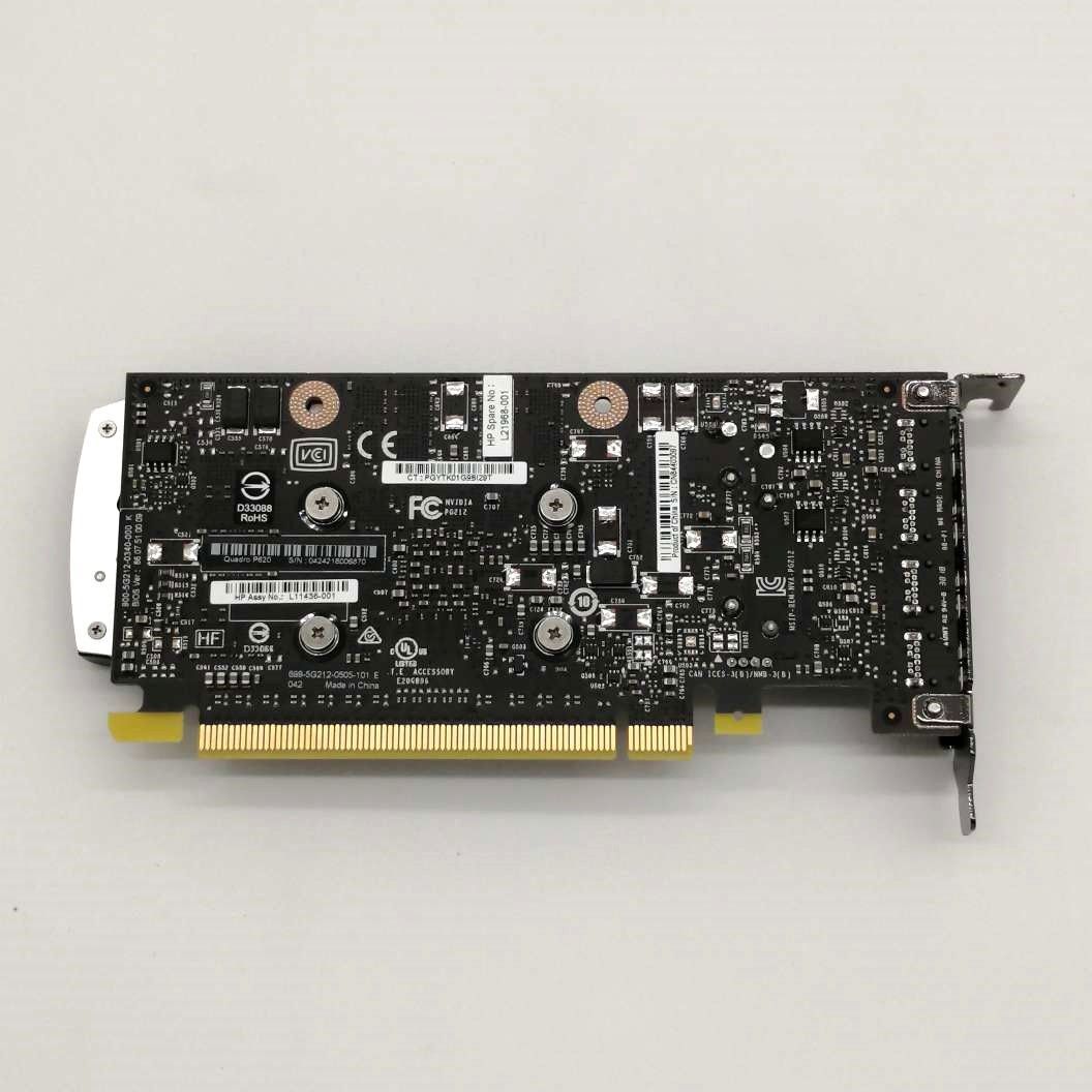 NVIDIA Quadro P620 2GB GDDR5 4K対応 4画面表示可能 ロープロファイル