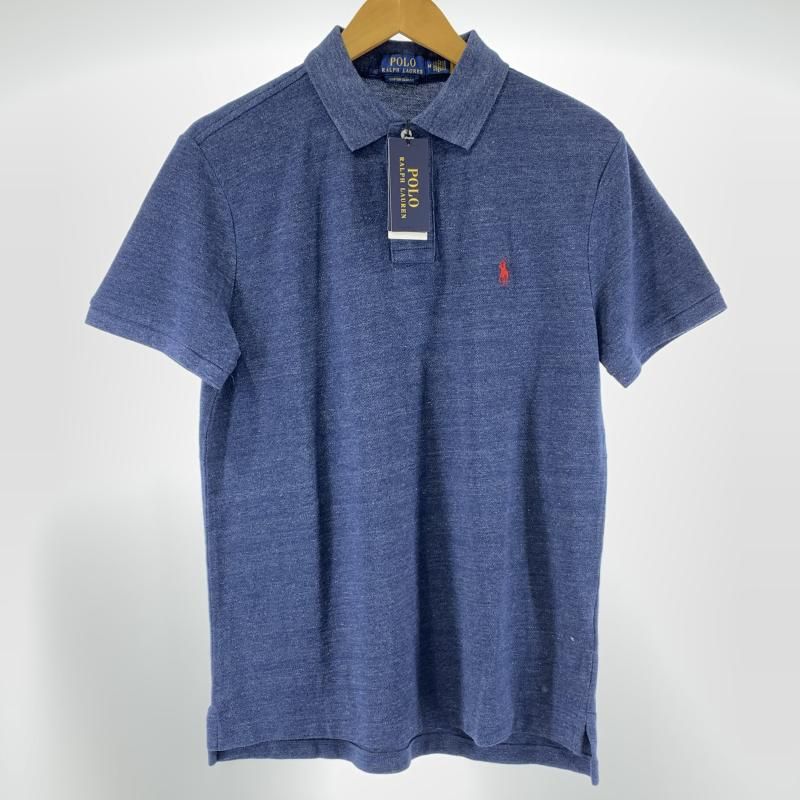 POLO RALPH LAUREN ポニー コットンポロシャツ サイズM ネイビー 710666998005 ポロラルフローレン 19