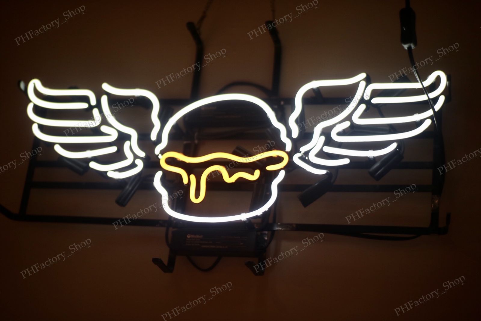 ネオンサイン Flying Burger バーガー ネオン管 ネオンライト NEON