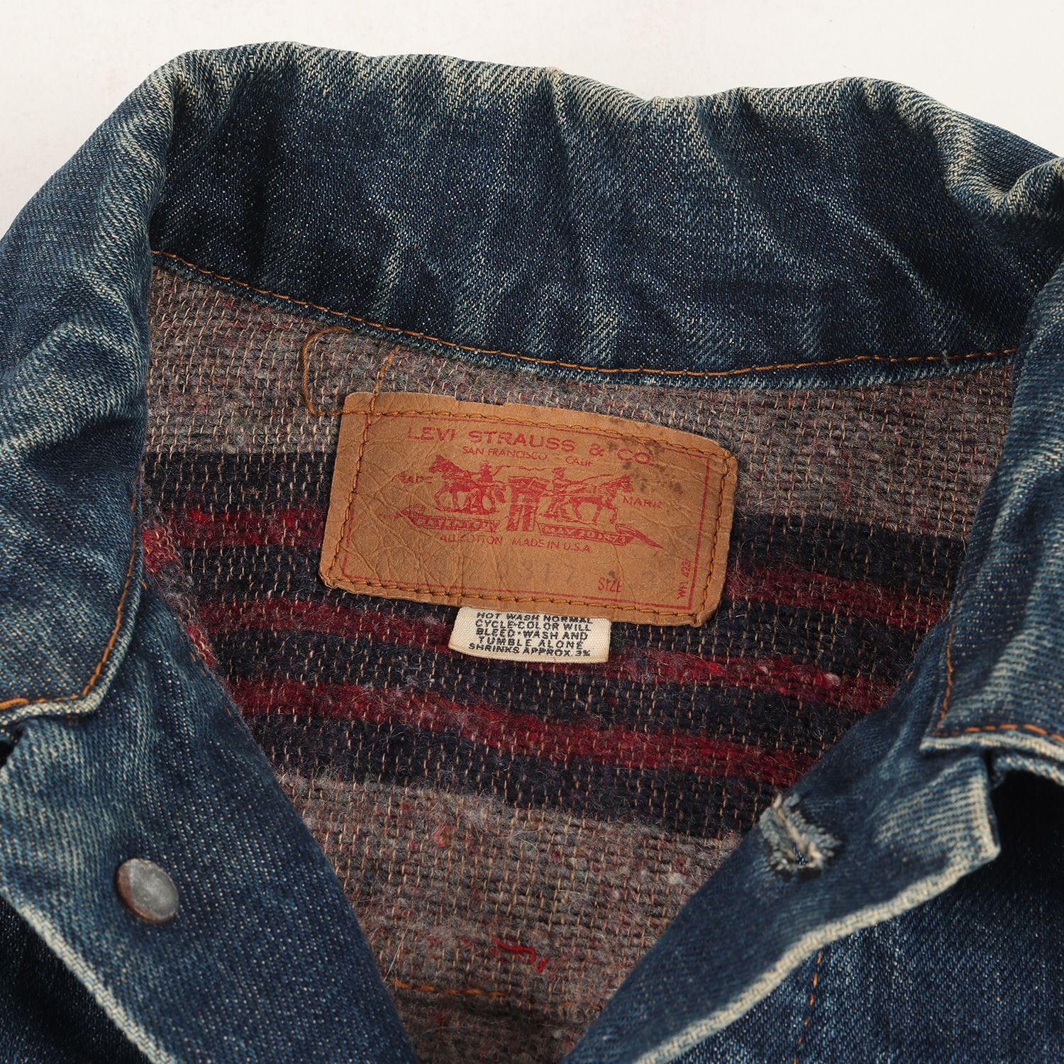 Levis リーバイス デニム ジャケット サイズ:36 70s 70505-0317 4th  