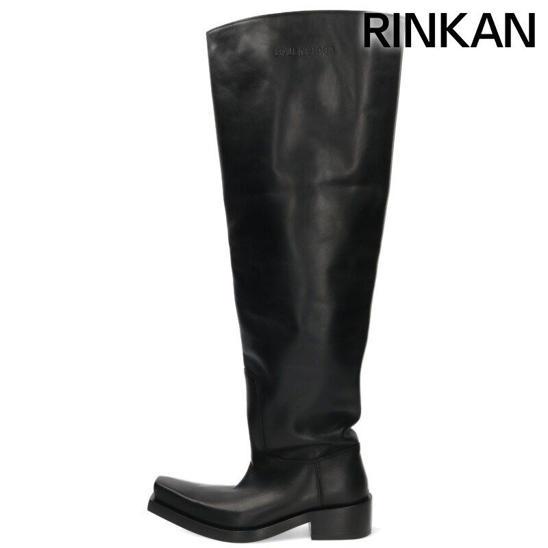 バレンシアガ Santiago over-the-knee leather boots バレンシアガ Santiago over-the-knee leather boots