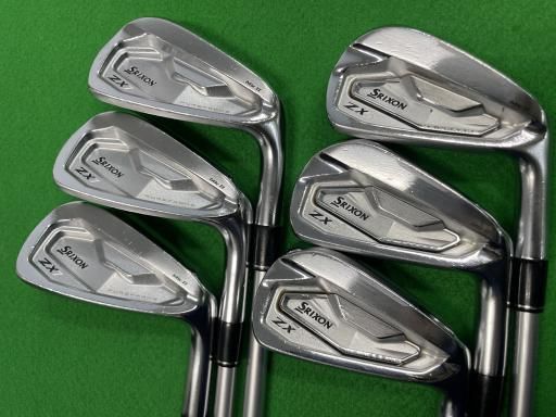 中古】 ダンロップ SRIXON ZX5 Mk II 6S アイアンセット IR リシャフト