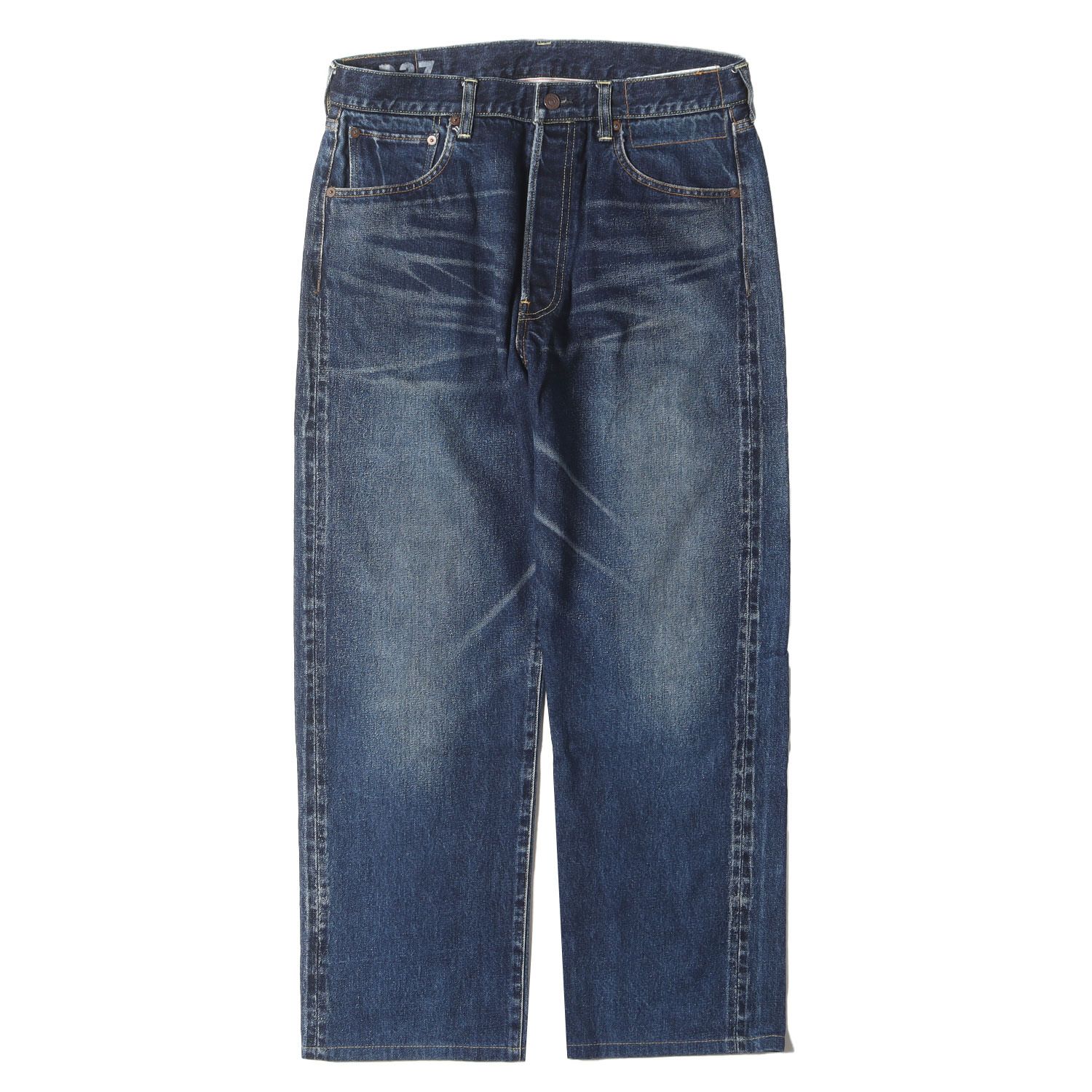 visvim ビズビム パンツ インディゴ サイズ:30×30 | ヴィンテージ加工